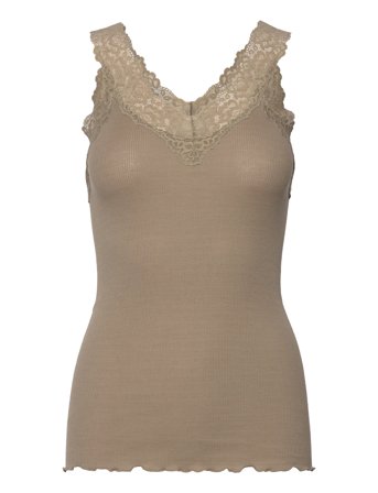 Rosemunde Rwbernadine Organic Cotton Sl Lace - Khaki green - M