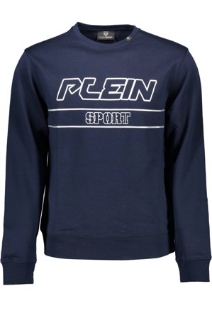 Plein Sport Felpa Senza Zip Uomo Blu