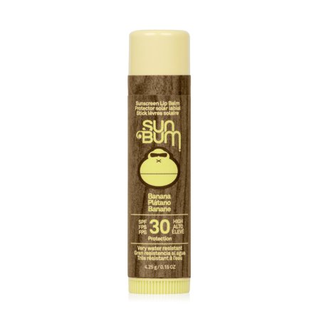 SUN BUM SPF30 Sunscreen Lip Balm - Banana 4.25g - Stick solare alta prot.