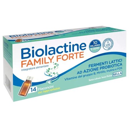 Biolactine Family Forte 10 Miliardi 14 Flaconcini Da 9ml
