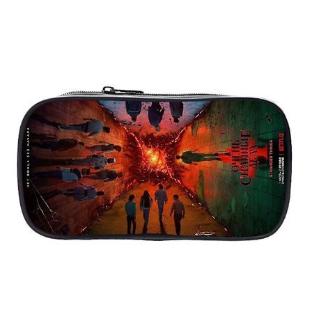 Stranger Things Sæson 4 Blyantsæske Børn Studerende Stor Kapacitet