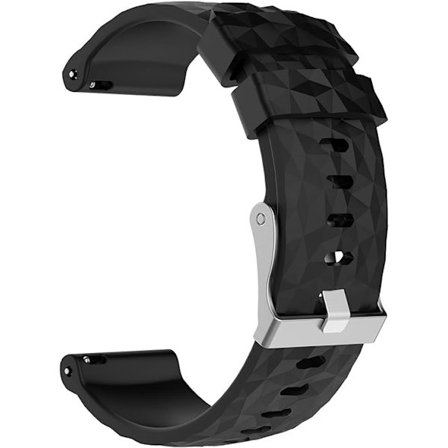 Kompatibel med Strap kompatibel med Suunto 9/7 / D5i / TRAVERSE/Spartan Sport Watch Band, Ersättning Justerbart Armband Silikon Sportband
