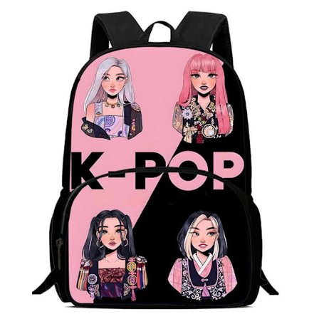 K-Pop Demon Hunter -reppu olkalaukku lounaslaukku penaali koulureppu-FX-