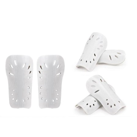 1 par fotballs leggbeskyttere sklisikre komfortable pustende barn voksne fortykkede sport leggbeskyttere voksne barn