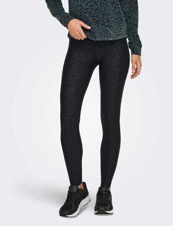 Only Play Onprya-1-Alma Life Hw Aop Pck Tights - Black - M