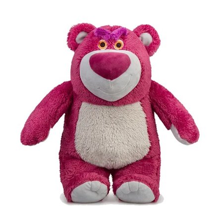 Toy Story 3 Lotso Kawaii Strawberry Bear Stuffed Toys Cartoon Söt The Bear Plush Dolls