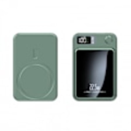 Magnetisk Bærbar Oplader 20000 mAh Hurtig Opladning 22.5W Bærbar MagSafe Power Bank Lilla 20.000 MA Grøn