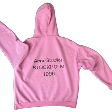Rosa hoodie från Acne Studios