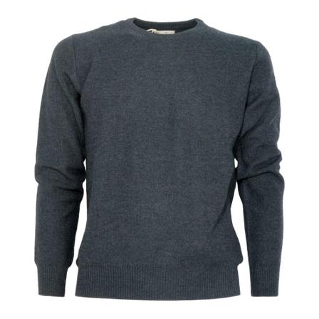 Cashmere Company, Piquet 48 shirt Grijs, Heren, Maat:M