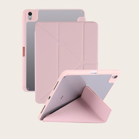 Stilig deksel for iPad Air 11 2024 M2 Y Transformers Rosa Transparent