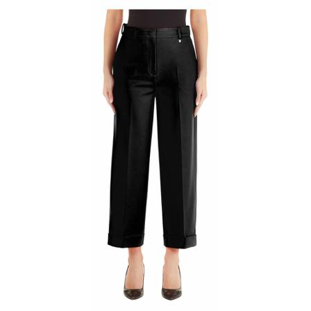 Liu Jo, Liu Jo Trousers Czarny Czarny, Kobieta, Rozmiar: XS