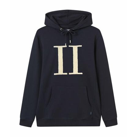 Les Deux Encore Bouclé Hoodie Blå, Herre