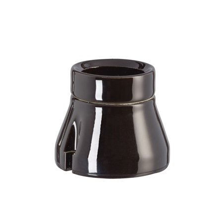 Ifö Electric 52709-000-16 Fotlamphållare svart, E27, rak, Belysning