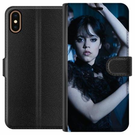 Apple Iphone X Plånboksfodral Wednesday Addams
