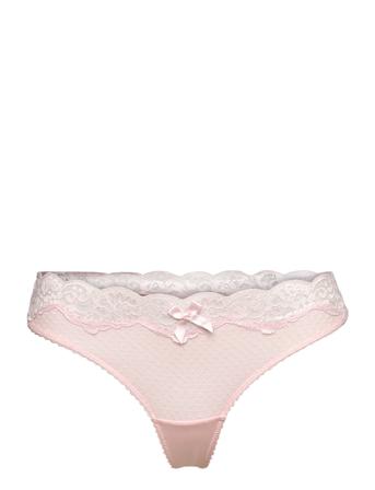 Marion String R Stringtrosa Underkläder Rosa Hunkemöller