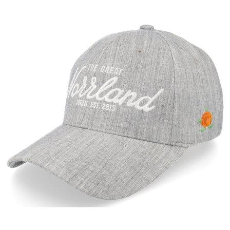 SQRTN - Grey - adjustable - Cap - Great Norrland Hooked Grey Adjustable - Hatstore