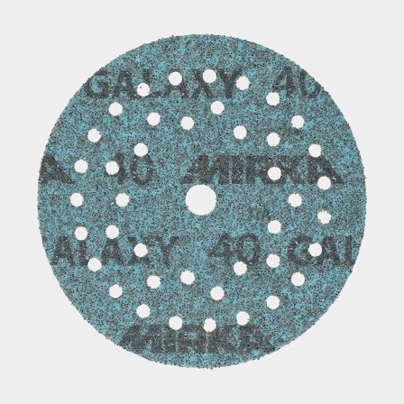 Discos de lixa Mirka Galaxy, Ø125 mm Grip Multifit, P80, embalagem com 100