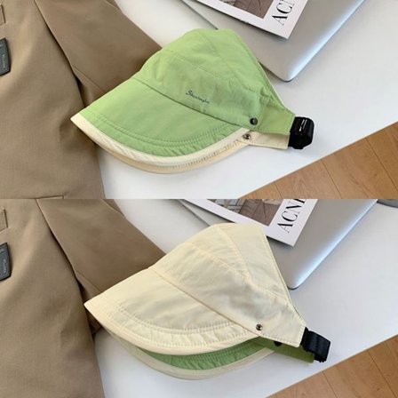 Sunblock Hat No Top Solhat GRØN