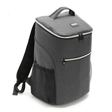 20L Fleksibel kjøleryggsekk med Extra Space Grey
