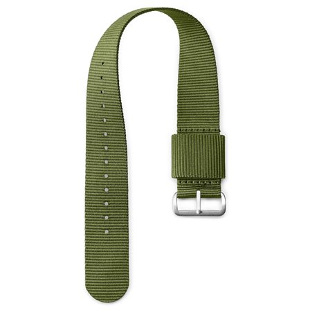 Ryka | 22 mm Army Green Nylon Watch Strap for Men - Watch straps