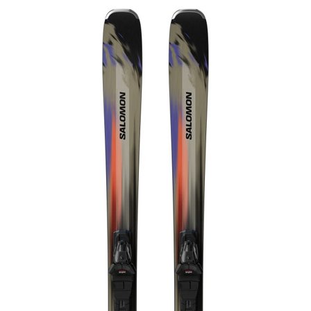 Salomon - Pack skis All-Mountain unisexe Stance 80 (and M10) - Kelp / Nasturtium / Black