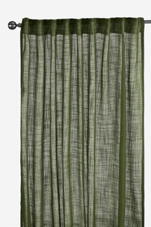 Cellbes of Sweden - Multibåndslengder med linaktig Victoria 2-pack i mørk grønn i størrelse 140 x 250 cm
