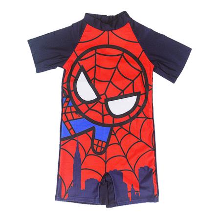 Barn Pojkar The Avengers Cartoon Rundhals Badkläder spider 2XL