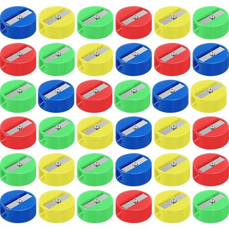 200 stk. blyantspidsere, mini runde manuelle spidsere lommeblyantspidser