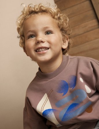 En Fant Sweatshirt - Brown - 128