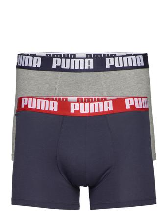 Puma Basic Boxer 2P Boxerkalsonger Blå PUMA