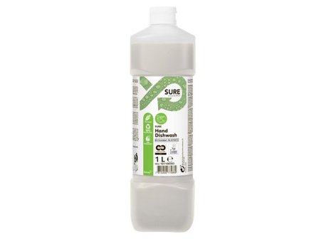 SURE Handdiskmedel 1L - Lyreco - Städ och hygien - Diskrengöring - Handdiskmedel