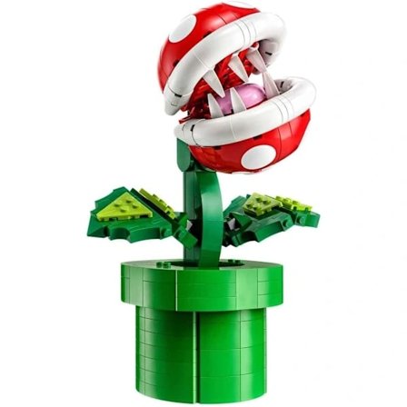[LCS] Byggeklodsmontering af Super Mario Piranha Plant, egnet til voksne og teenagere, en fantastisk gave til spillere og Super Mario-fans.