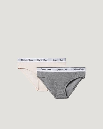 Calvin Klein 2PK BIKINI Rosa Underkläder Tjej - Kids Brand Store