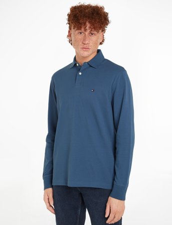 Tommy Hilfiger 1985 Regular Ls Polo - Blue - S