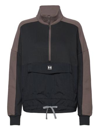 Rival Fleece + Layer Sweat-shirts & Hoodies Fleeces & Midlayers Svart Under Armour