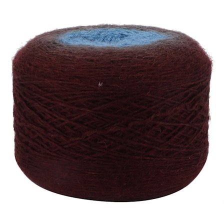 /EA/Virka Garn Mjuk Ull Slät Elastisk Miljövänlig Garnnystan för Virkning Stickning Hantverksprojekt (Kaffestjärnhimmel)