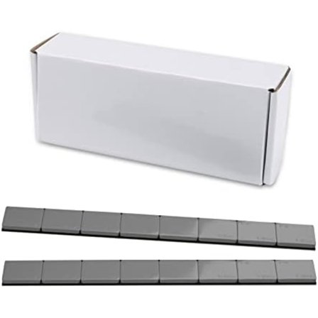 EZISOE 1/4 Oz svart självhäftande hjulvikter, bilar, lastbilar, stadsjeepar, motorcyklar, lågprofil (72 Oz-pack)