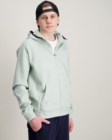 Champion Full Zip Hoodie Sweatshirt Zielony Bluzy z kapturem Chłopiec - Kids Brand Store