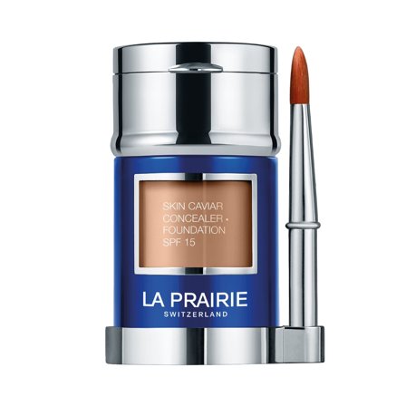 La Prairie Skin Caviar Concealer Foundation SPF15 almond beige - Fondotinta crema