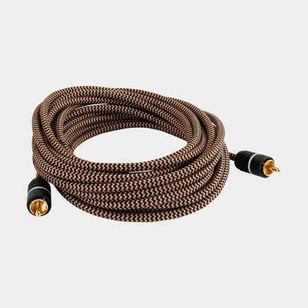 RCA-kabel til subwoofer Proson, 6 meter, RCA (han) til RCA (han)