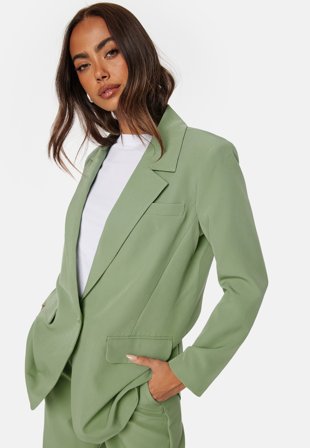 ONLY LanaBerry Oversize Blazer Hedge Green Klær