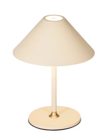 Halo Design "Hygge" Portable Table Lamp - Cream - H19CM