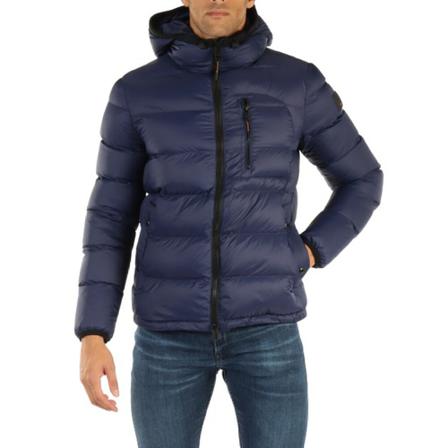 Dekker, Down Jackets Blauw, Heren, Maat:M