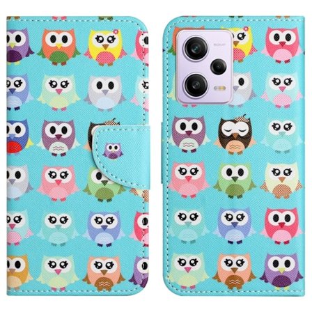 Wonderland Xiaomi Poco X5 Pro / Redmi Note 12 Pro / 12 Pro Speed Flip Fodral - Ugglor