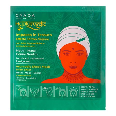 Gyada Cosmetics Hyalurvedic Impacco Ayurvedico In Tessuto Fortificante 60ml - Maschera Rinforzante Capelli