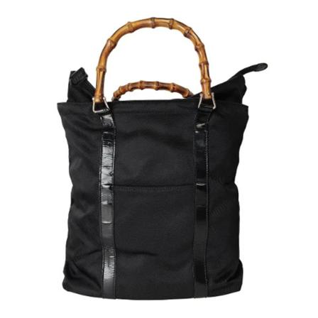 Gucci Vintage Pre-owned Nylon handTass , Zwart , Dames , Maat: ONE Size Vintage Tassen