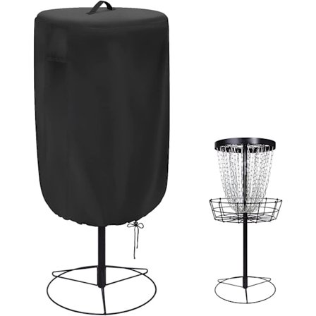 1 Styck Svart Disc Golf Korgskydd Universell Disc Golf Korg