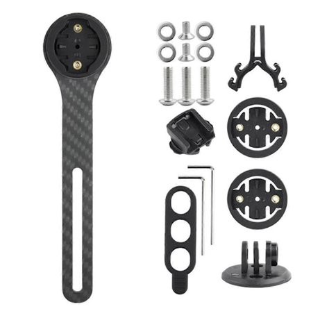 Karbonfiber Sykkel Computer Feste Holder Sykkel Computer Meter Monteringsholder for Giant