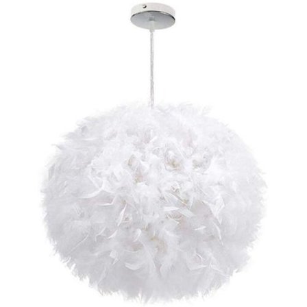 Lys pendellampe hængende lampe i forår 30cm E27, ikke inkluderet