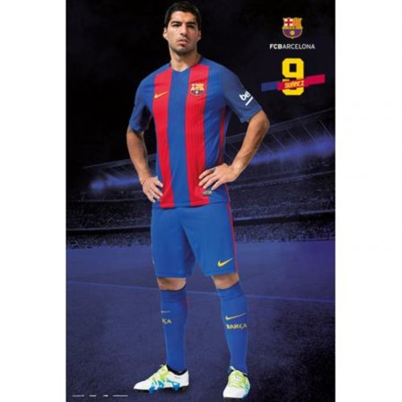 Barcelona Plakat Suarez 58